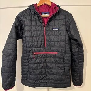 Patagonia Women’s Quilted Jacket - Navy and Pink